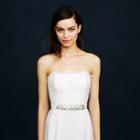 J.Crew Embellished grosgrain sash