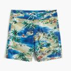 J.Crew Boys' island-print board short