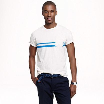 J.Crew Pocket tee in breaker stripe