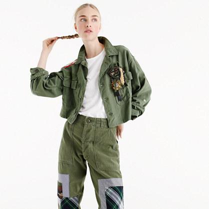 J.Crew Atelier & Repairs X J.Crew army jacket