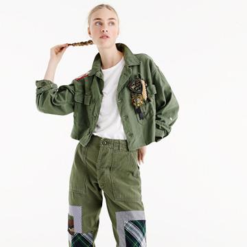 J.Crew Atelier & Repairs X J.Crew army jacket