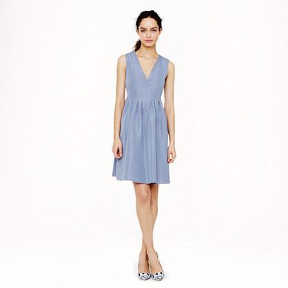 J.Crew Sophie dress in classic faille