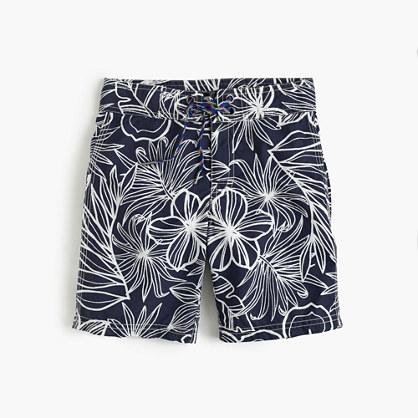 J.Crew Boys' board short in halani floral
