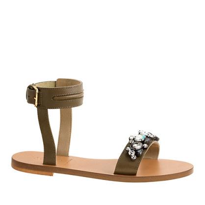 J.Crew Amalia jeweled sandals