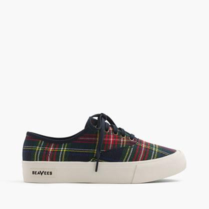 J.Crew SeaVees® for J.Crew Legend sneakers in tartan