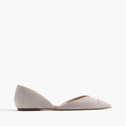 J.Crew Sadie flats in suede