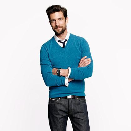 J.Crew Tall cashmere V-neck sweater