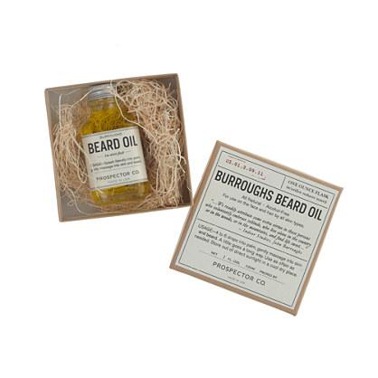 J.Crew Prospector Co.&trade; Burroughs beard oil