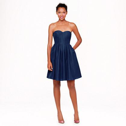 J.Crew Marlie dress in classic faille