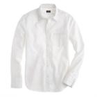 J.Crew Tall Secret Wash point-collar shirt in white