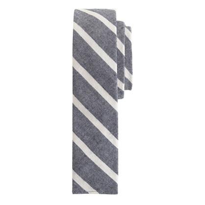 J.Crew The Hill-side&reg; narrow border stripe tie