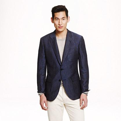J.Crew Ludlow Fielding sportcoat in microcheck English spring wool