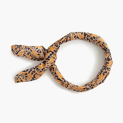 J.Crew Drake's® for J.Crew Italian silk scarf in giraffe print