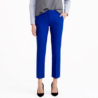 J.Crew Campbell capri pant in bi-stretch wool