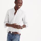 J.Crew Vintage oxford shirt in night black stripe