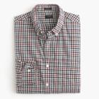 J.Crew Brushed twill shirt in district check