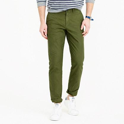 J.Crew Garment-dyed cotton oxford pant in 770 fit