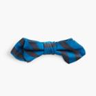 J.Crew Boys' silk bow tie in bright blue stripe
