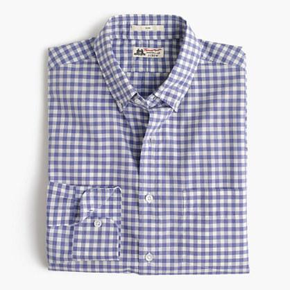 J.Crew Slim Thomas Mason® for J.Crew washed shirt in end-on-end cotton