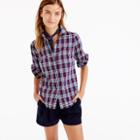 J.Crew Perfect shirt in plaid