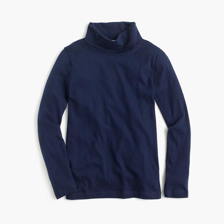 J.Crew Kids' tissue turtleneck T-shirt