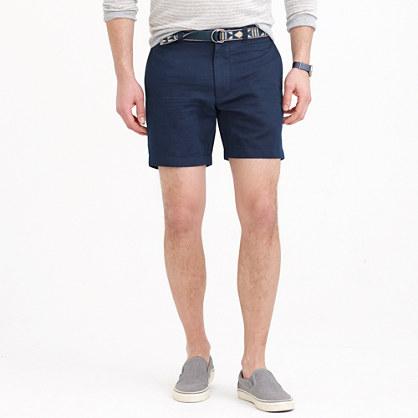 J.Crew 7 Stanton short in Irish linen