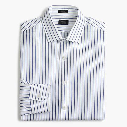 J.Crew Ludlow Slim-fit shirt in blue stripe