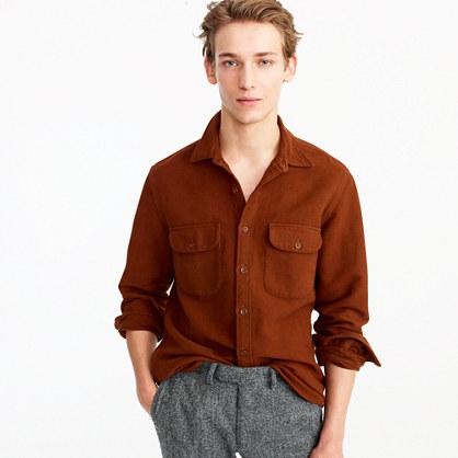 J.Crew Tall heavyweight chamois shirt