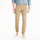 J.Crew 484 slim fit chino with embroidered lighthouses