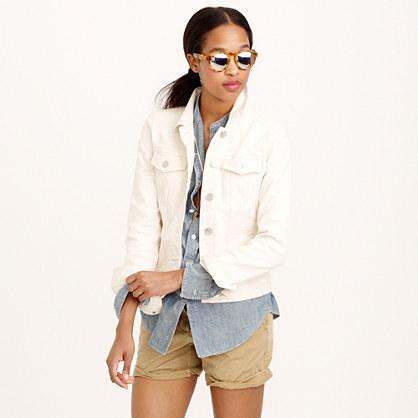 J.Crew Denim jacket in ecru wash