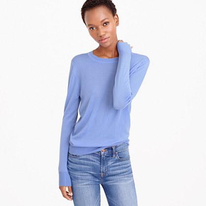 J.Crew Collection featherweight cashmere boyfriend crewneck sweater