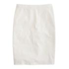 J.Crew Tall pencil skirt in stretch cotton
