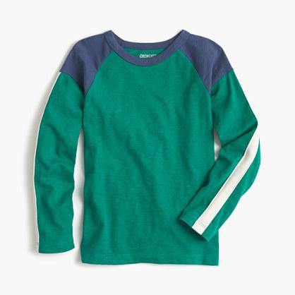 J.Crew Boys' long-sleeve colorblocked T-shirt