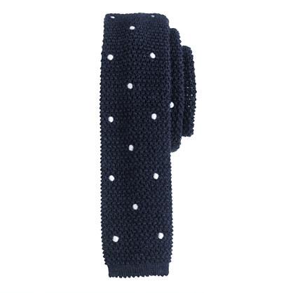 J.Crew Knit tie in large dot