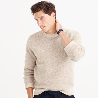 J.Crew Wallace & Barnes wool contrast trim sweater