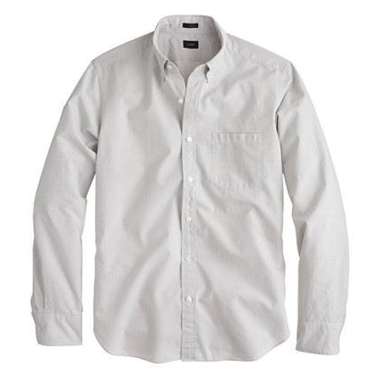 J.Crew Slim Secret Wash shirt in microgingham