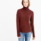 J.Crew Relaxed wool turtleneck sweater with rib trim