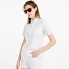 J.Crew Thomas Mason&reg; for J.Crew embroidered oxford shirt in white