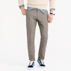 J.Crew Crosshatched cotton-linen pant in 770 fit