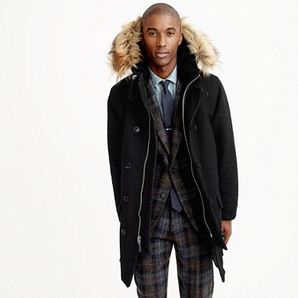 J.Crew Italian wool snorkel jacket