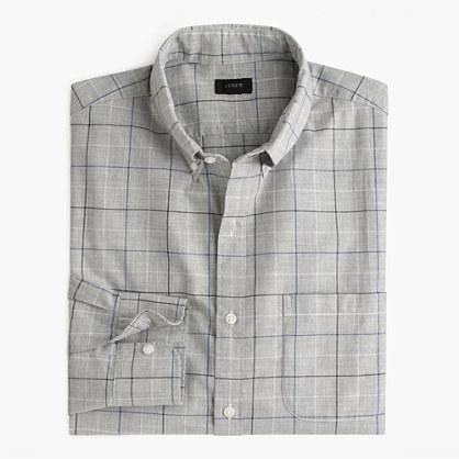 J.Crew Secret Wash shirt in atlantic coast check