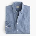J.Crew Slim Secret Wash shirt in mini-gingham