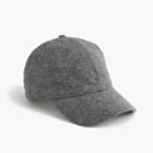 J.Crew Grey wool ball cap
