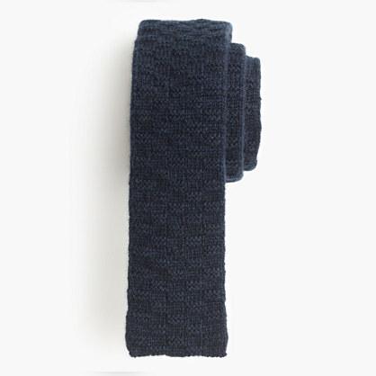 J.Crew Cashmere chessboard knit tie