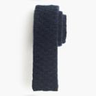 J.Crew Cashmere chessboard knit tie