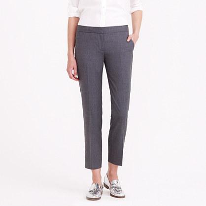 J.Crew Petite Paley pant in Super 120s wool