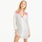 J.Crew Gallabia&trade; Maui mini striped tunic
