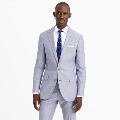 J.Crew Ludlow suit jacket in Italian cotton oxford cloth