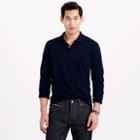 J.Crew Long-sleeve classic piqu&eacute; polo shirt