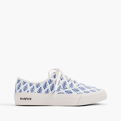 J.Crew SeaVees® for J.Crew Legend sneakers in SZ Blockprints™ Blue Patti Leaf